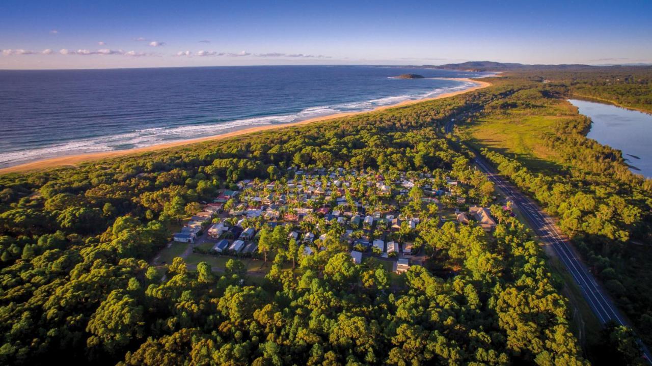 Wairo Beach Holiday Park Tabourie Lake Extérieur photo