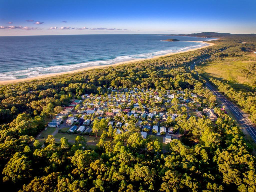 Wairo Beach Holiday Park Tabourie Lake Extérieur photo